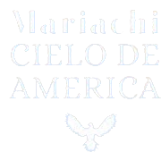 Mariachi Cielo de América: el nombre del grupo con una paloma blanca.